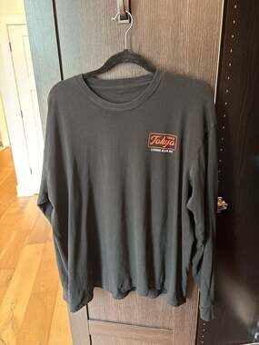 Tuned in Tokyo Legends Never Die Dragon Graphic Long Sleeve Shirt